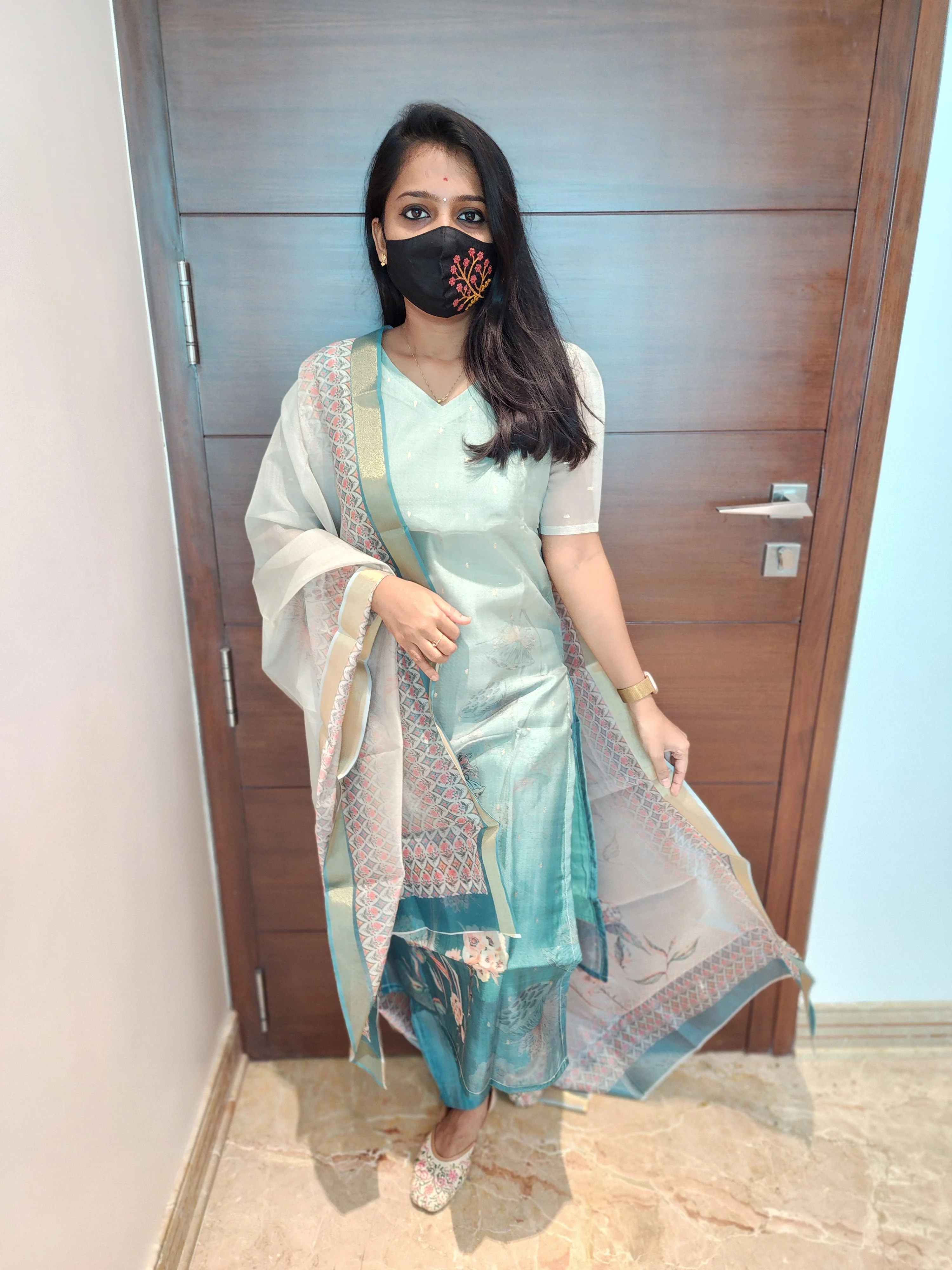 Ethnic Salwar Set(6227)c2 - Image 4