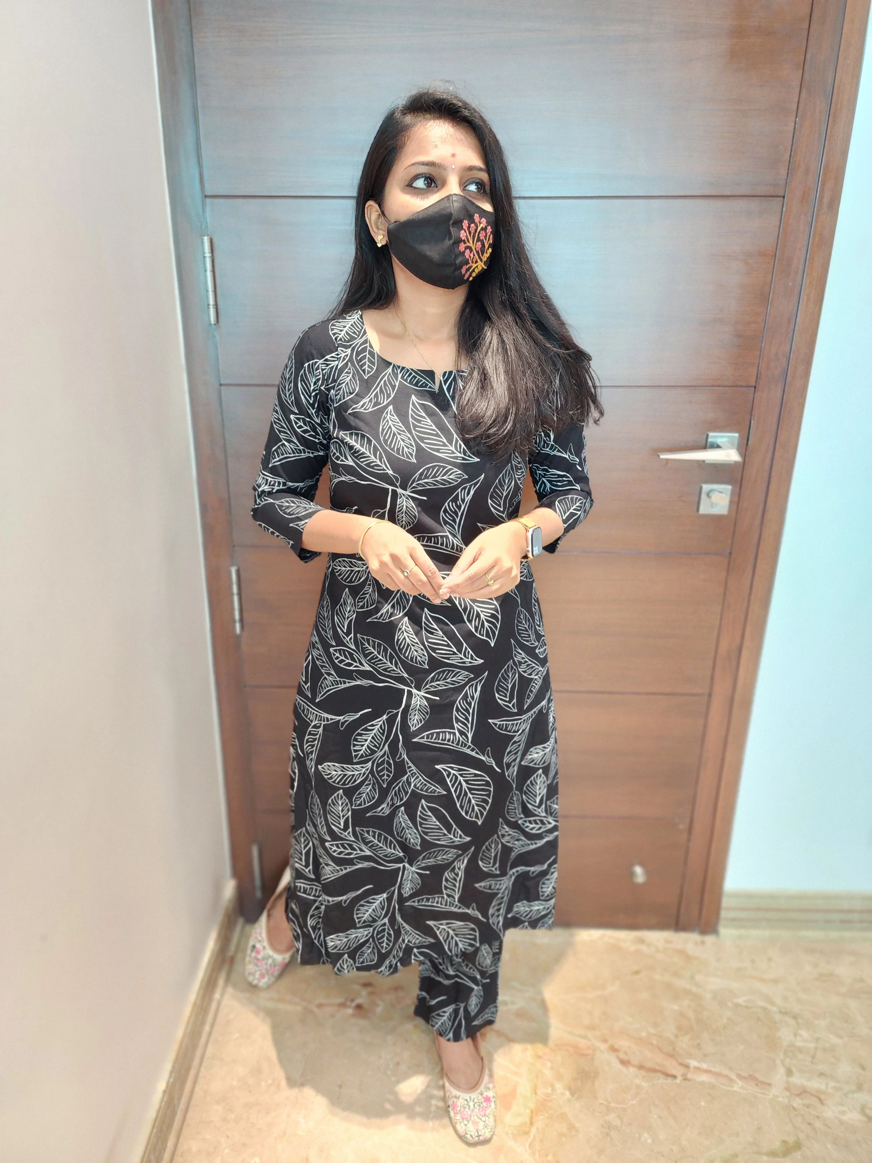 Cord set (pant & top) (6147)c2 - Image 4