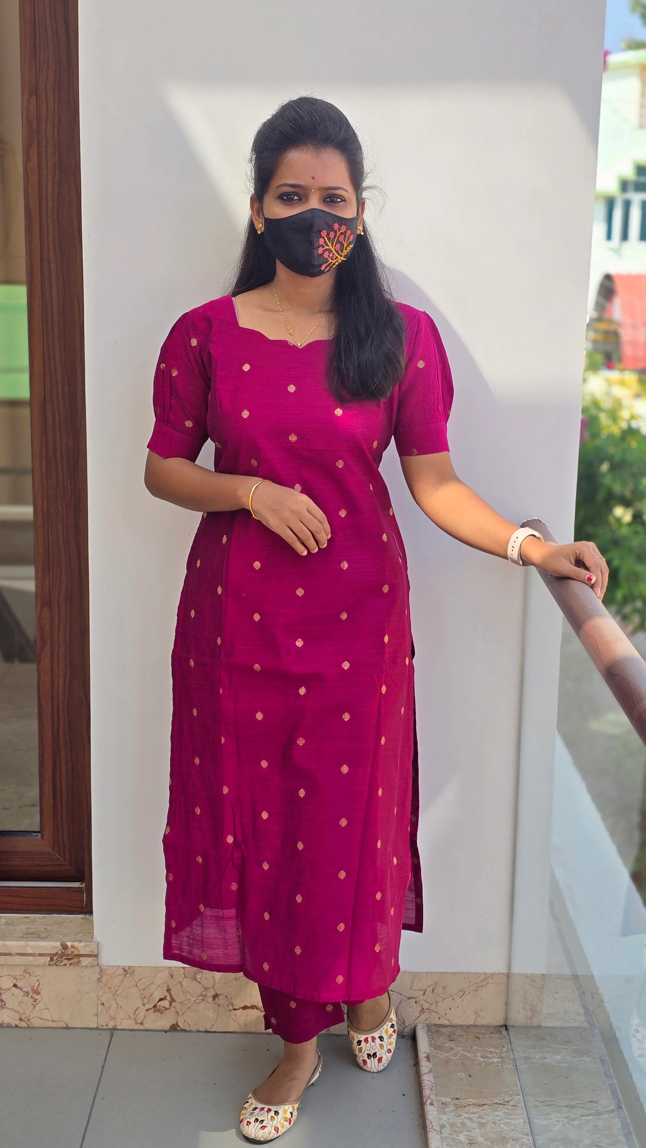 Cord set (pant & top) (3428) - Image 3