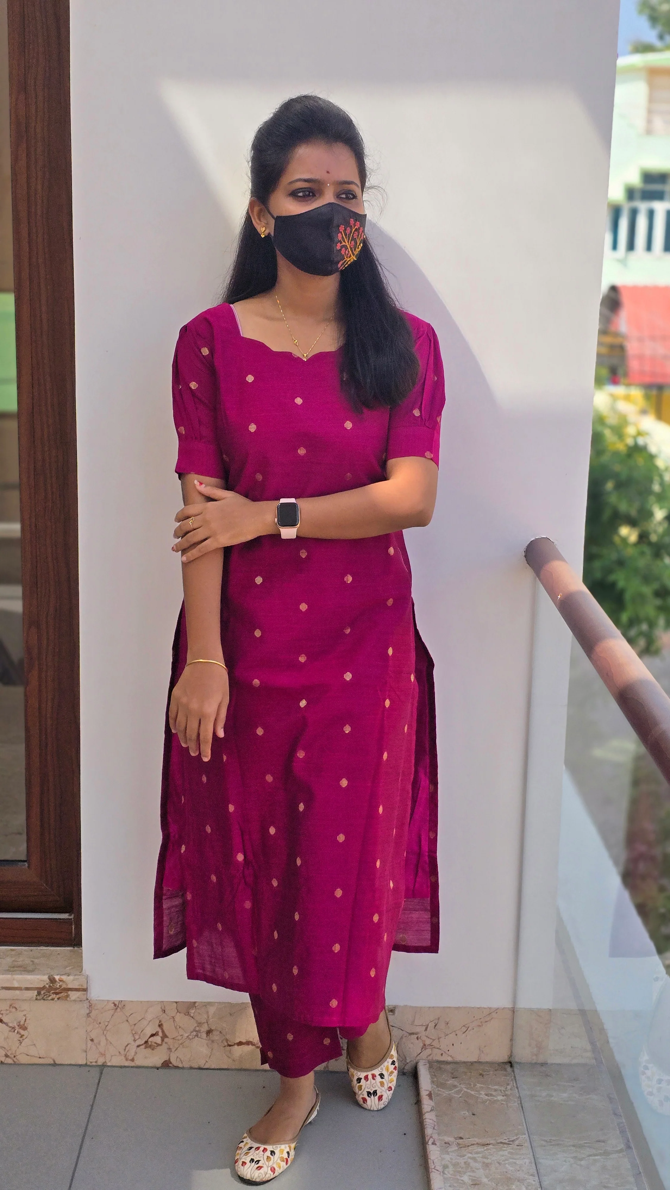 Cord set (pant & top) (3428) - Image 4