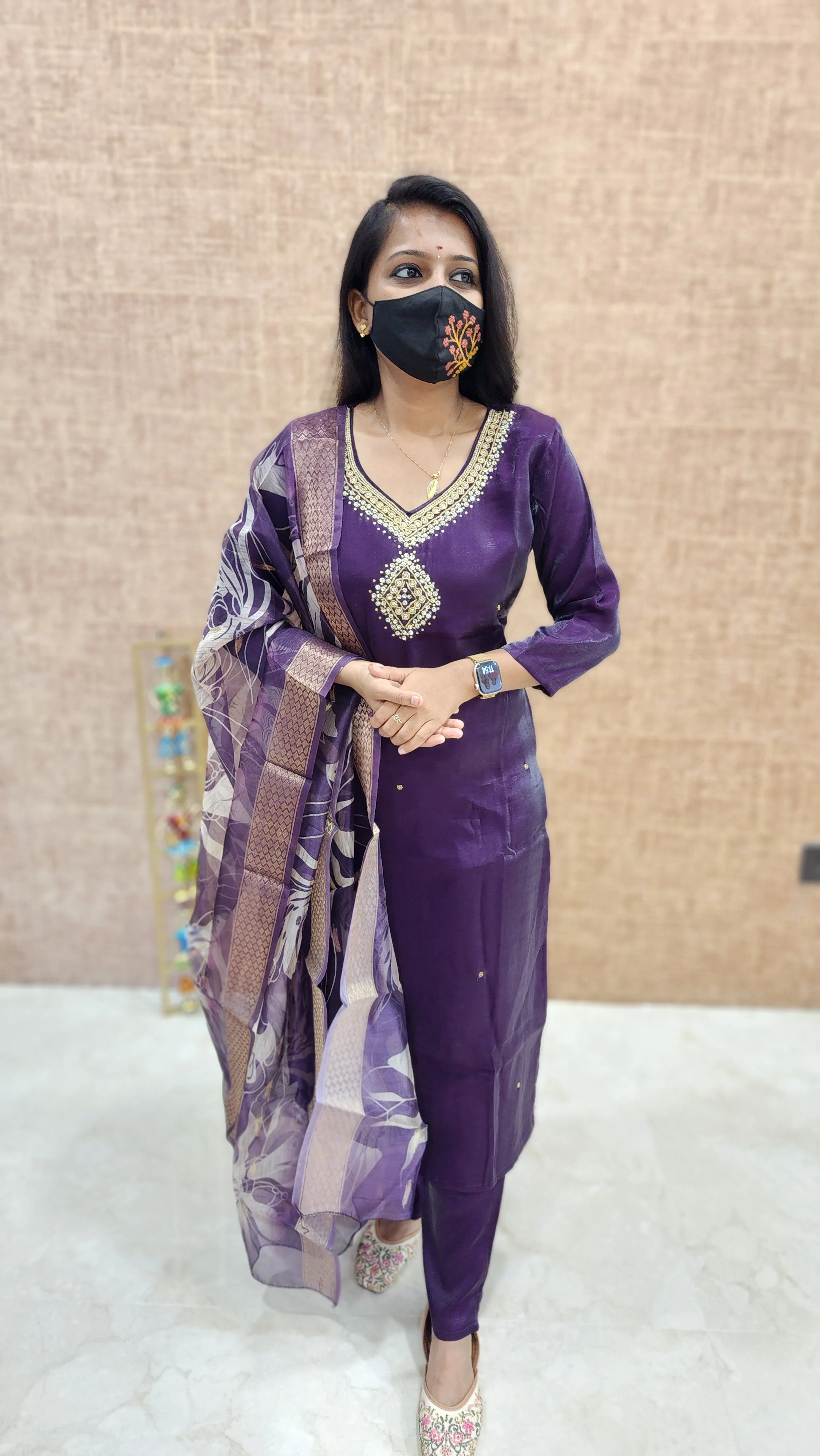 Ethnic Salwar Set (9622)c4 - Image 5