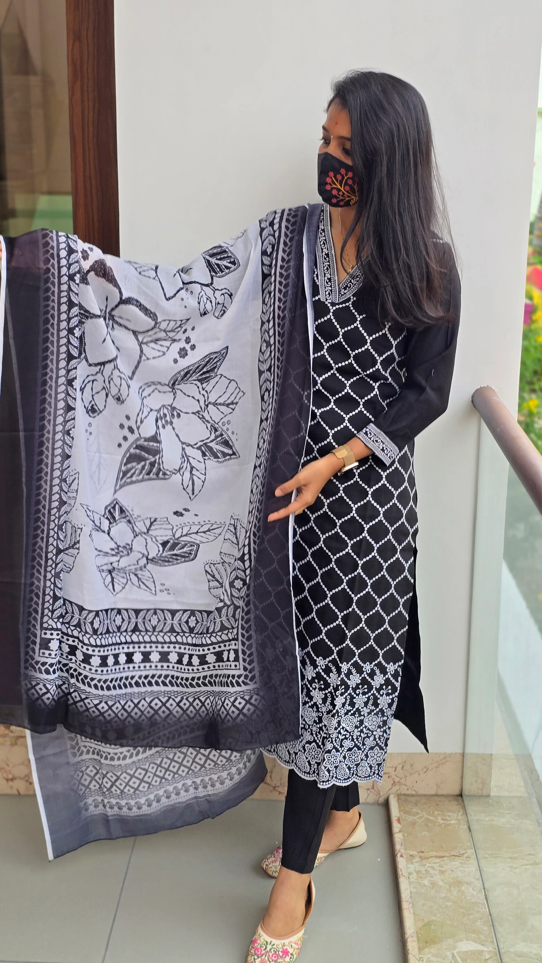 Ethnic Salwar Set (5831)c4 - Image 3