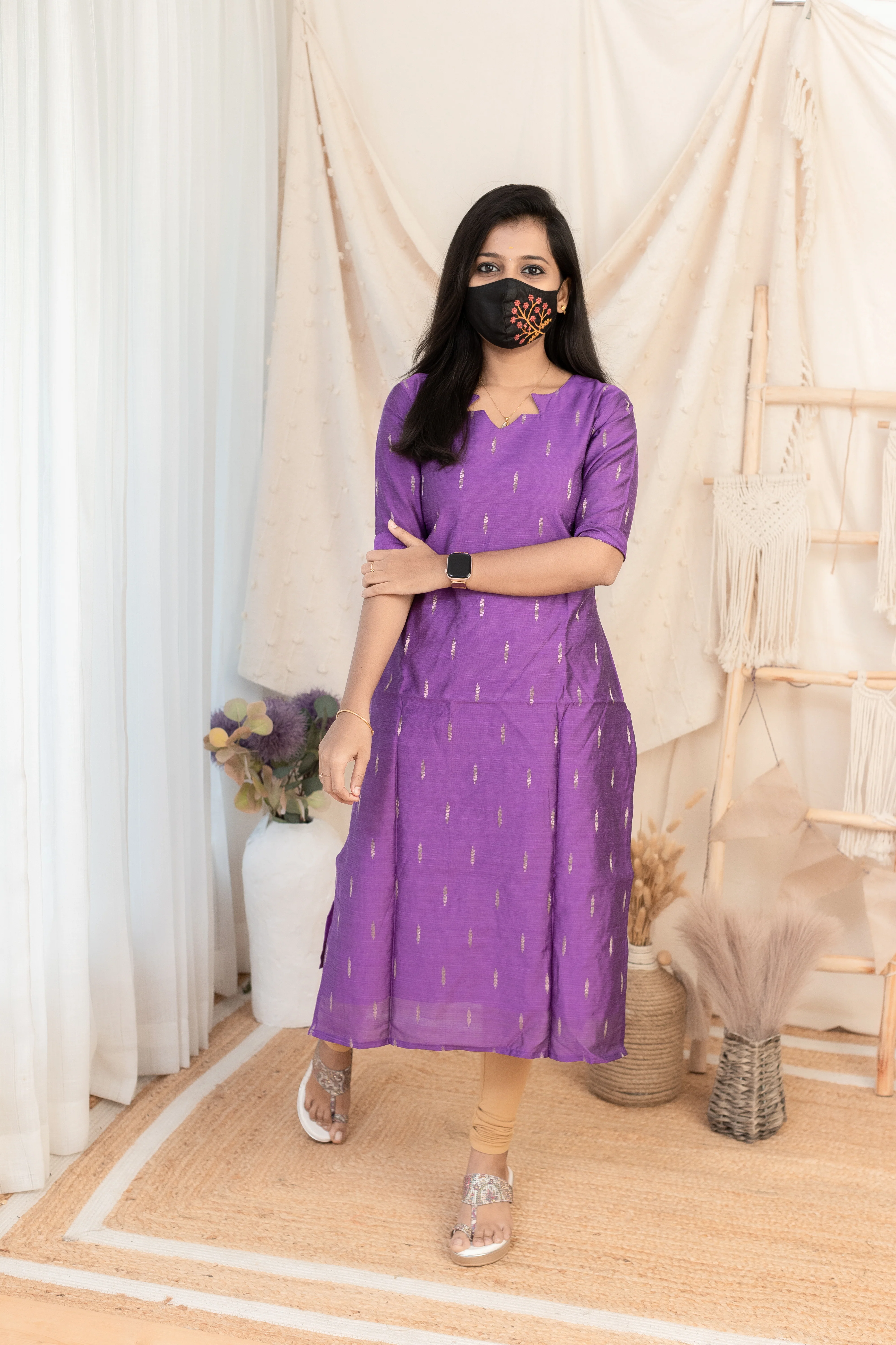 Ethnic Wear kurti(6070) (A) - Image 4