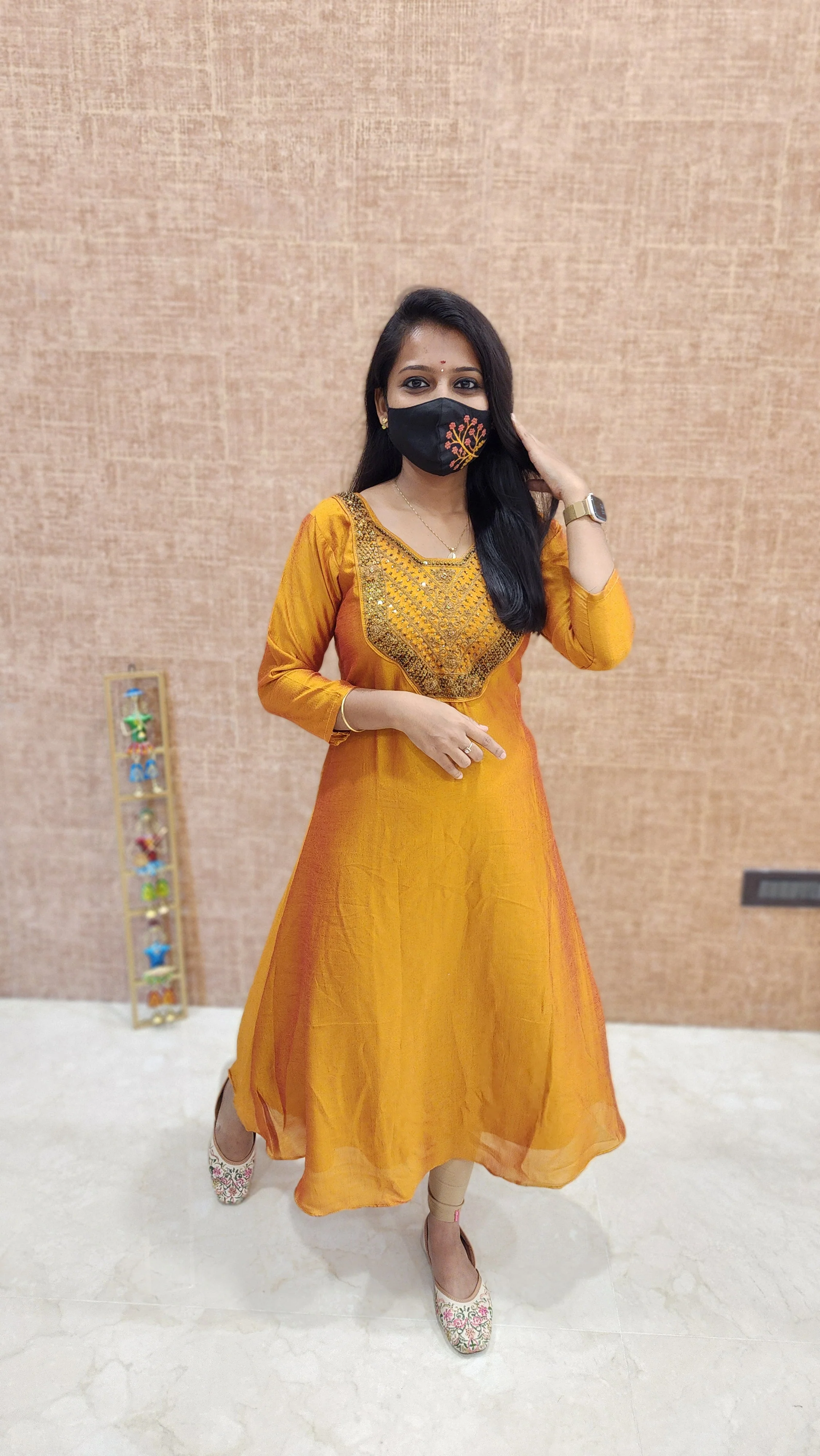 Festive Sale-Handwork kurti (9611)c2 - Image 3