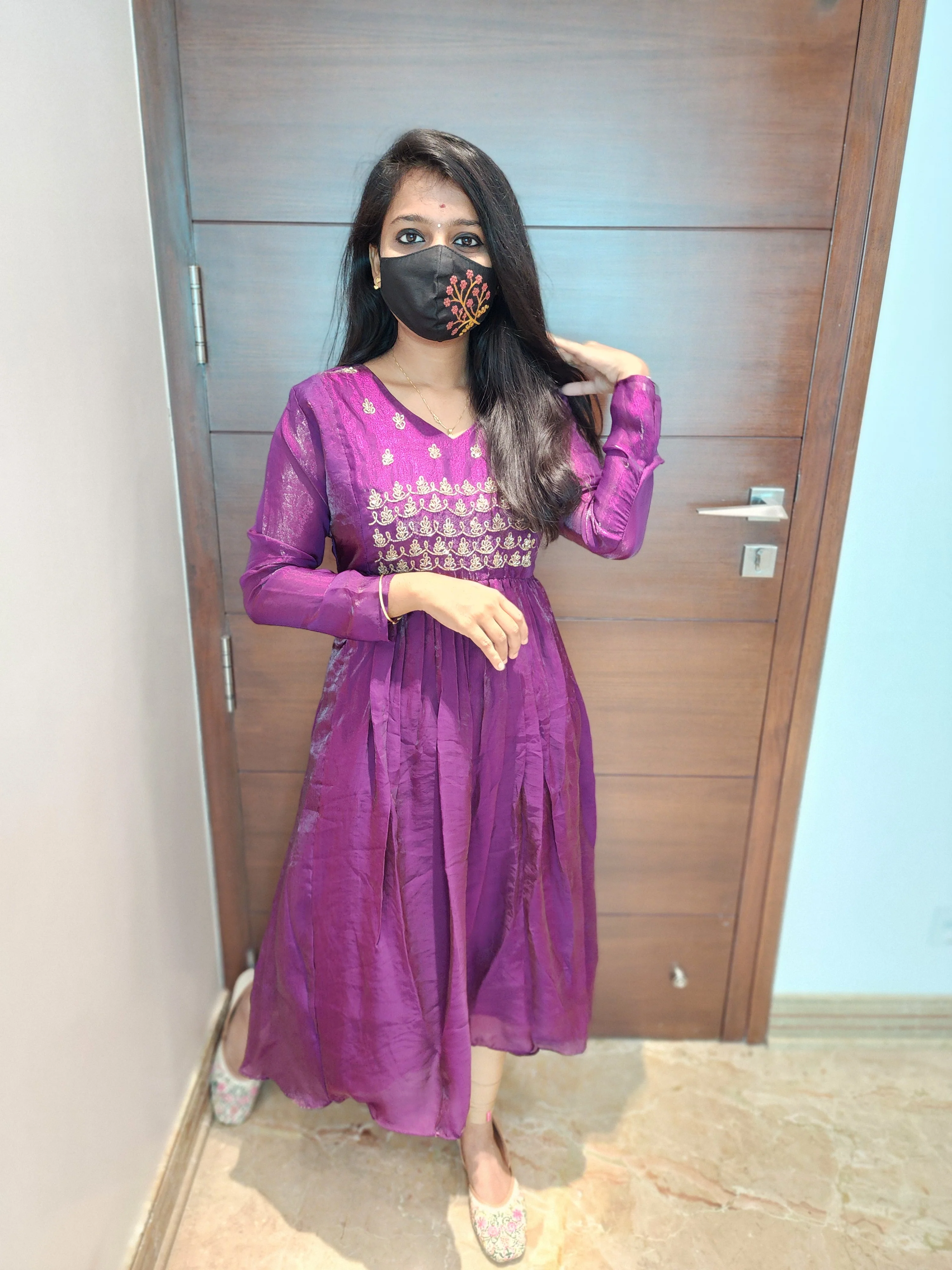 Handwork kurti (5244)(c4) - Image 3