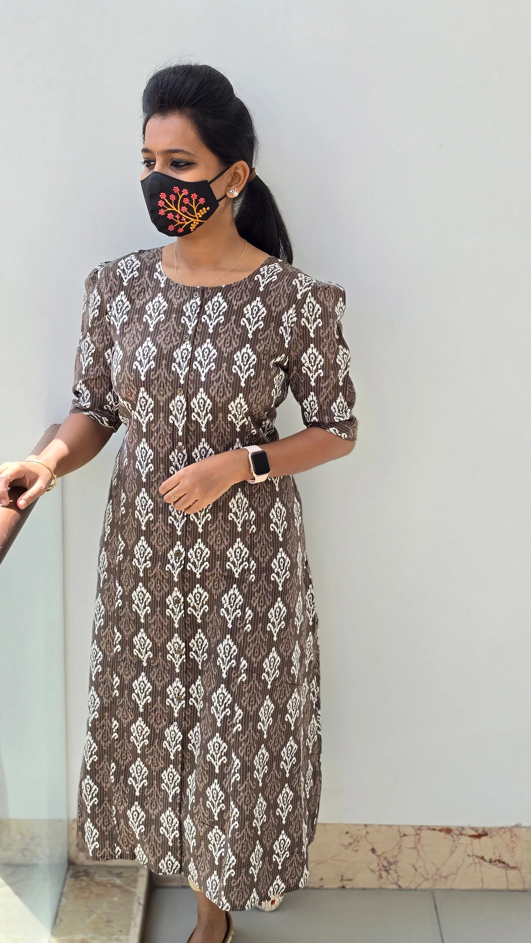Jaipur A-Line cotton Kurti (2013)c2 - Image 3