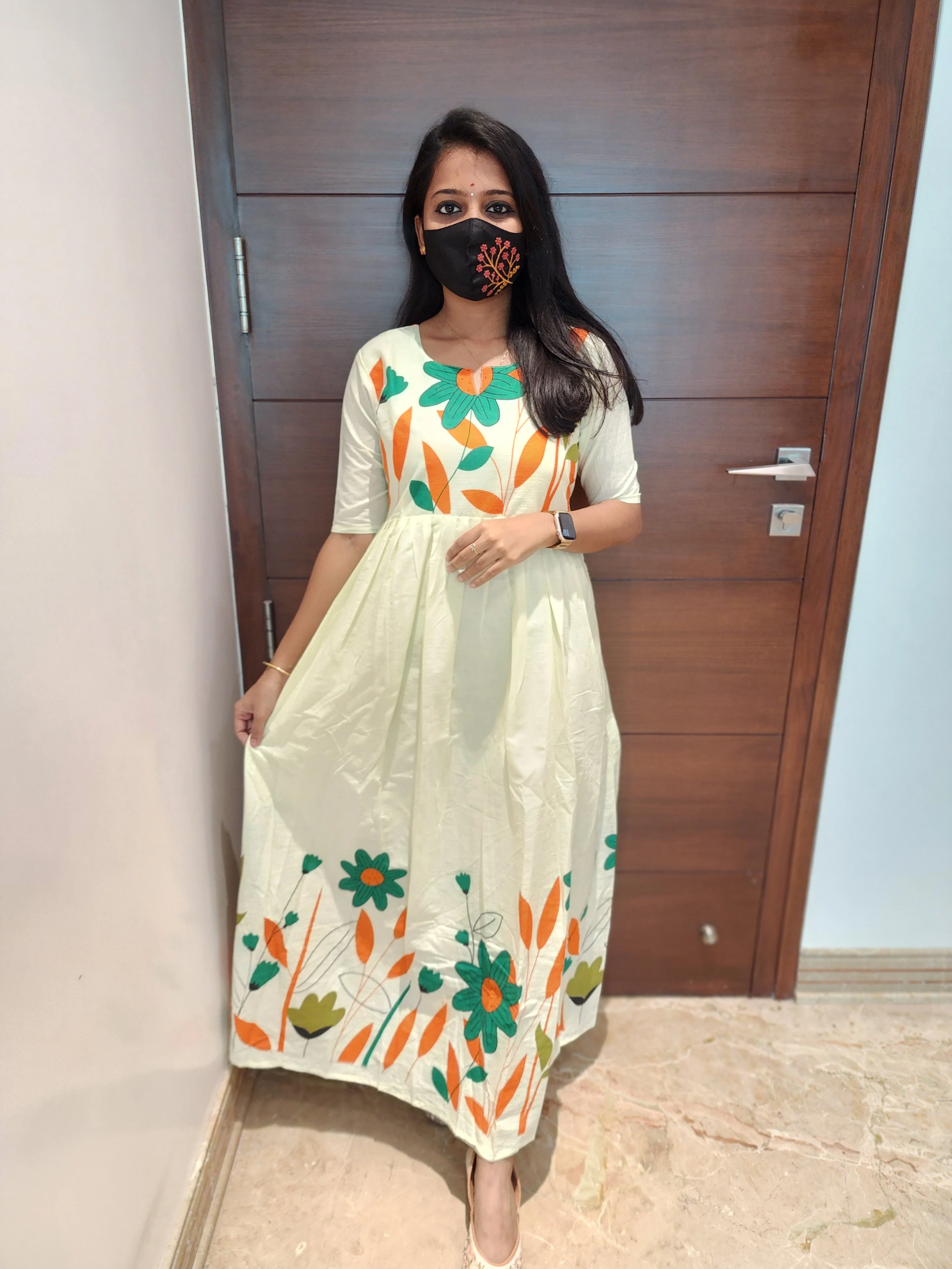 Jaipur Western Wear Frock (6560)c - Image 4