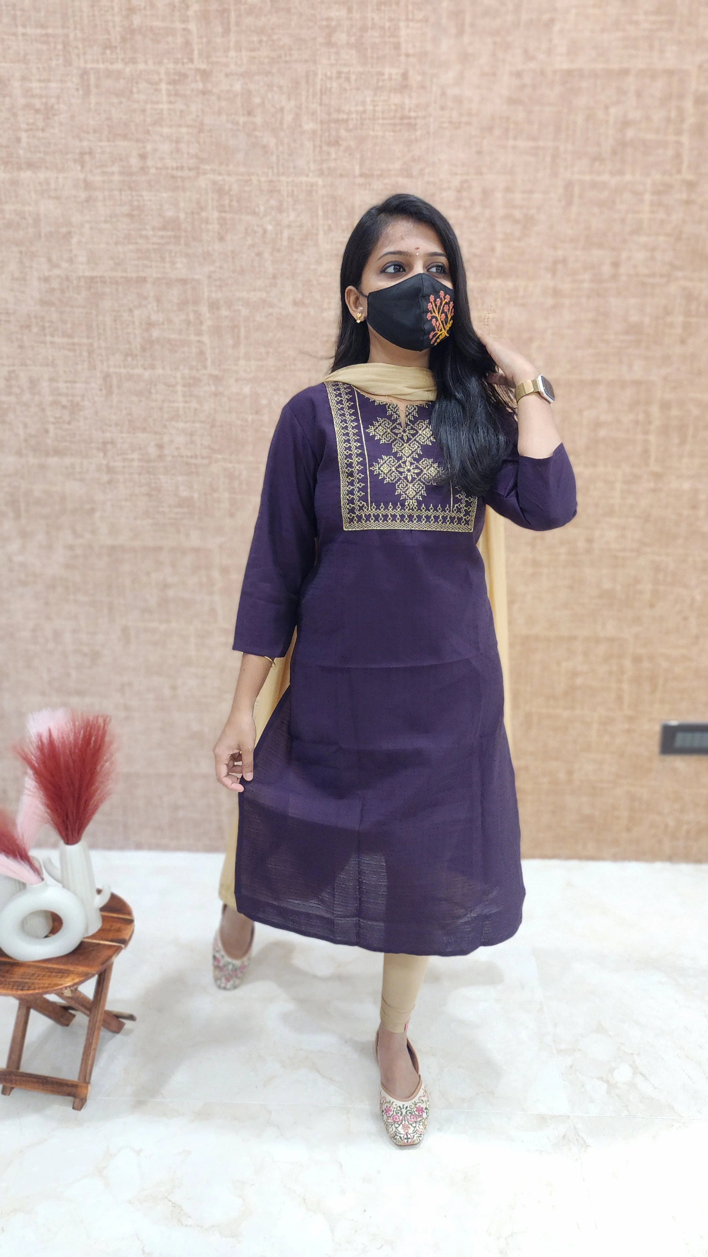 Office Wear - Embroidery (9607) - Image 3