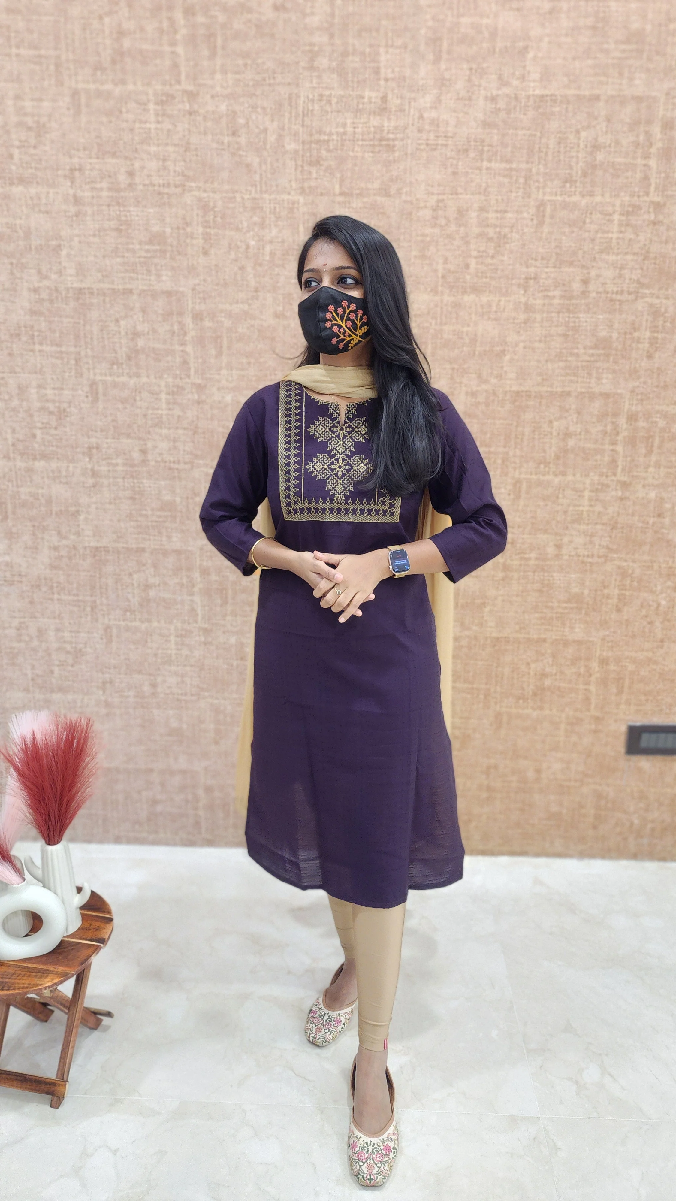 Office Wear - Embroidery (9607) - Image 4