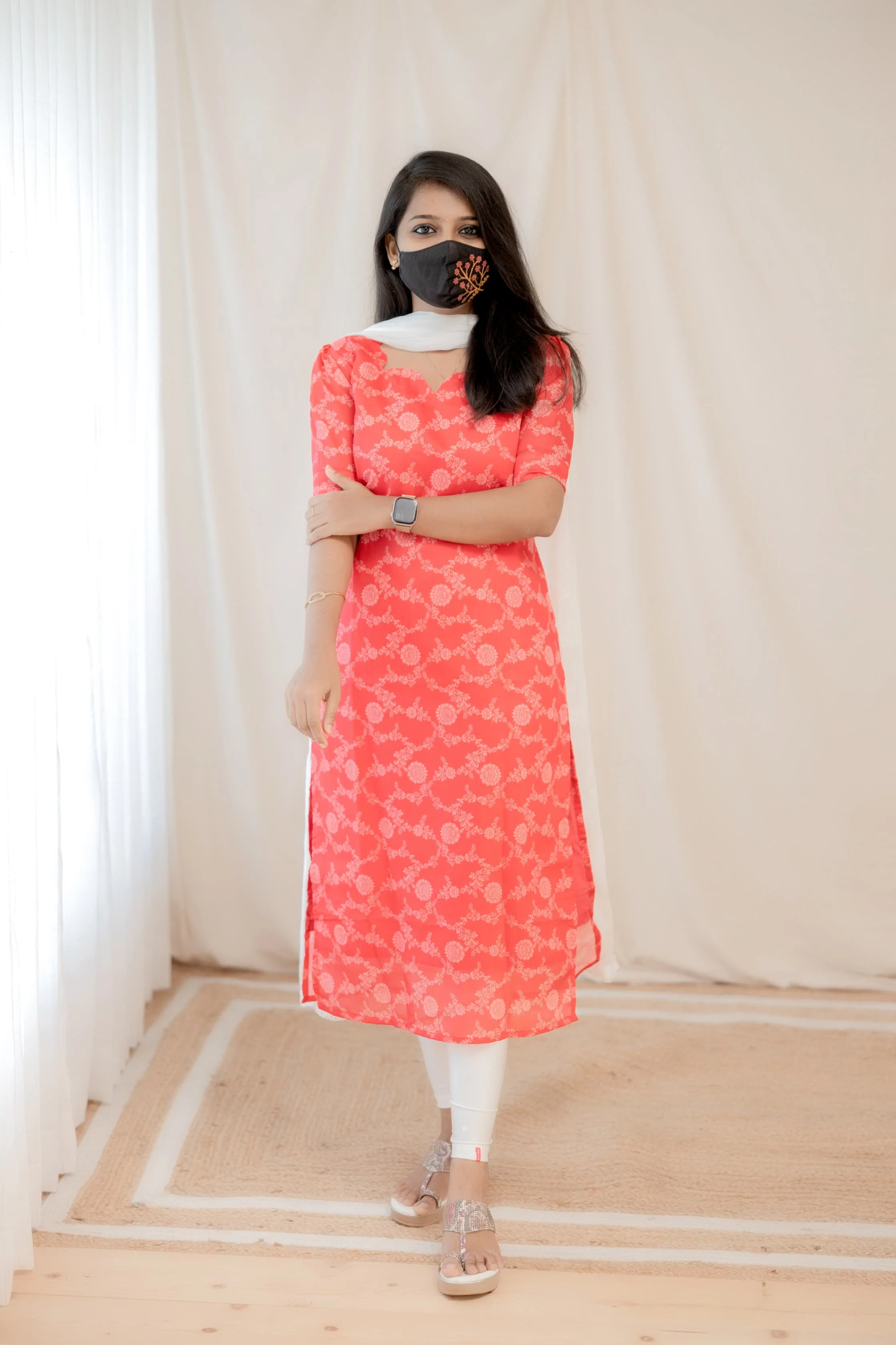 Office Wear Kurti (5114) - Image 3