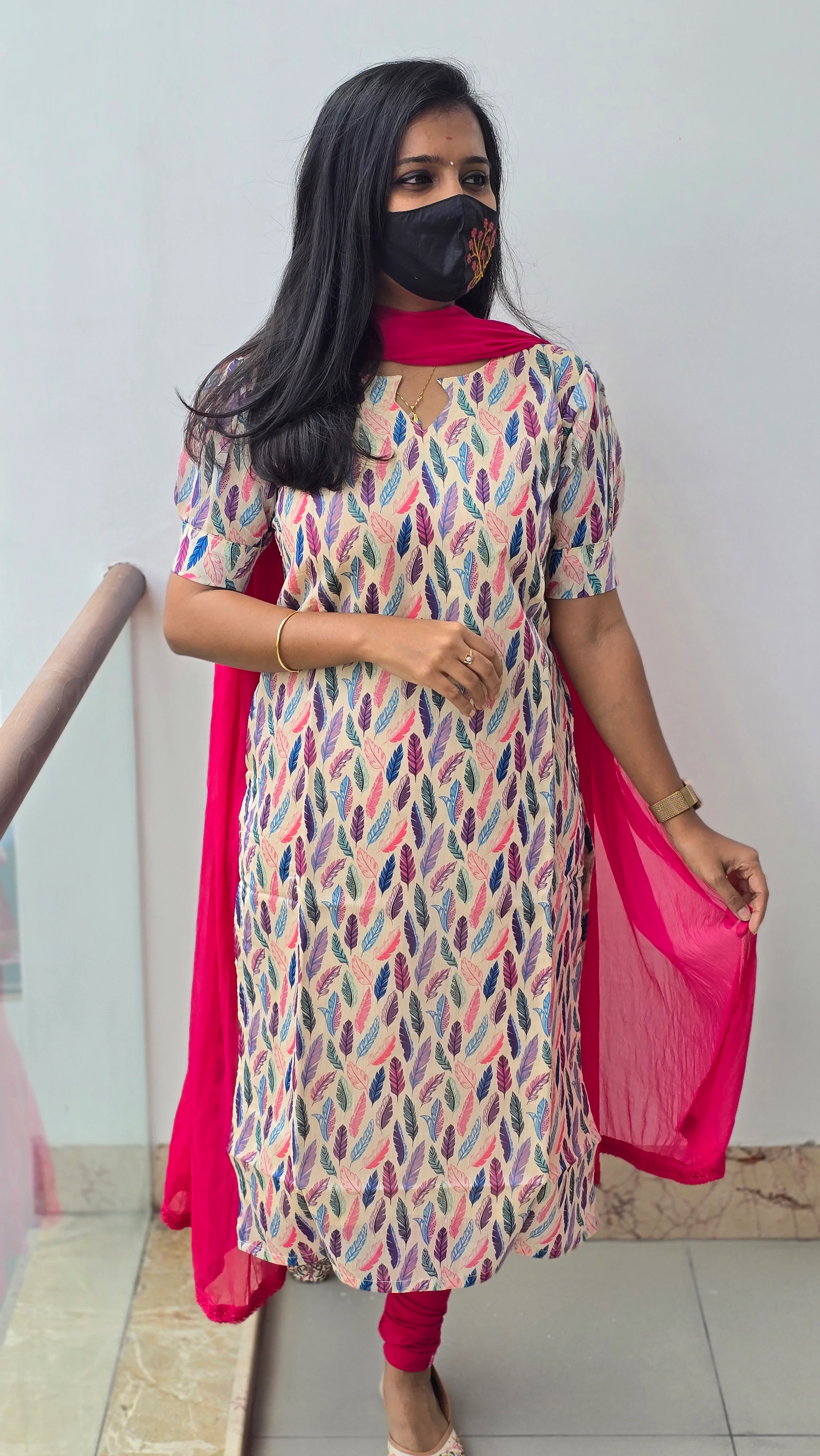 Office Wear Kurti (5724) - Image 4