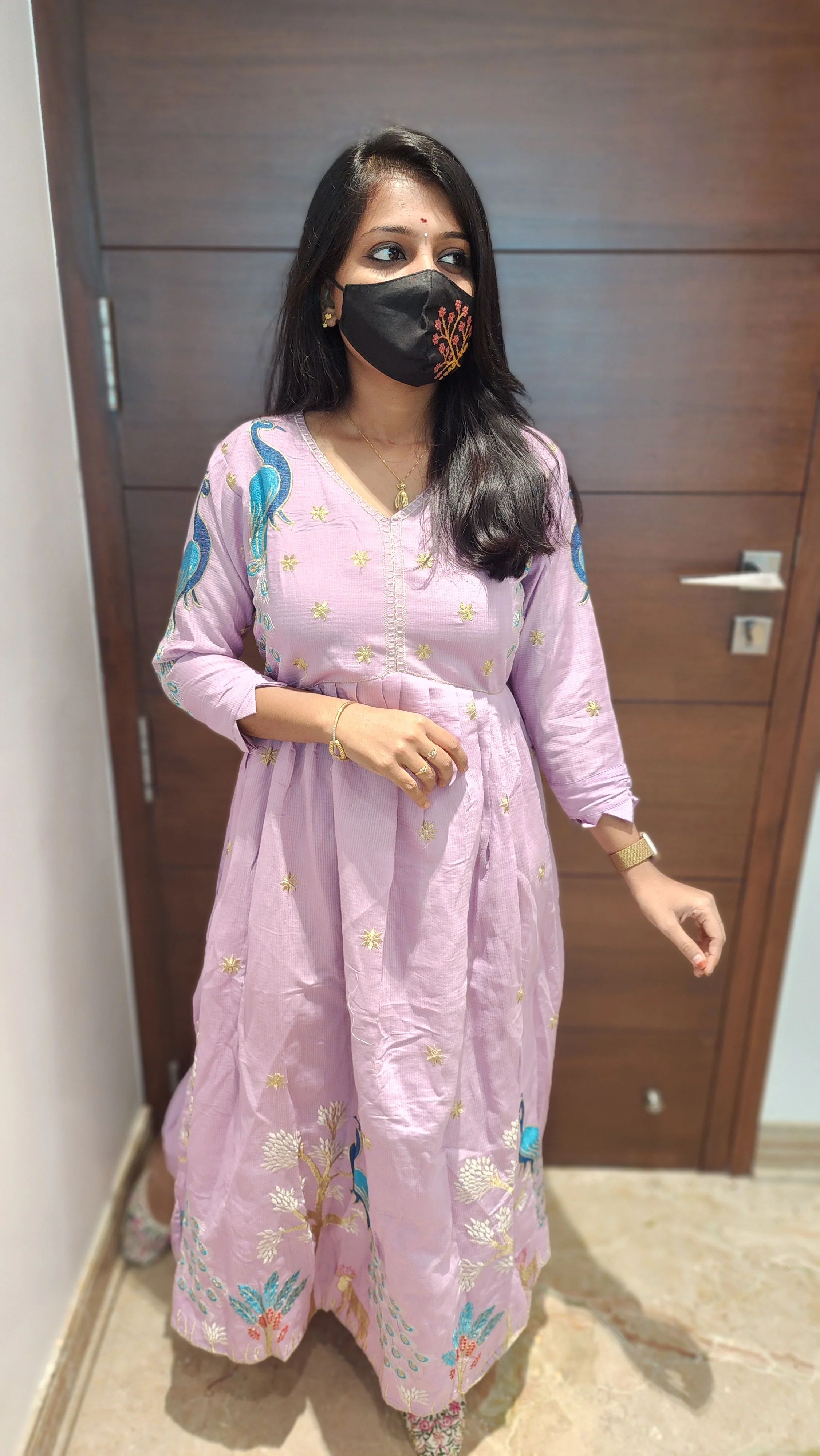 peacock gown (8933) c - Image 3