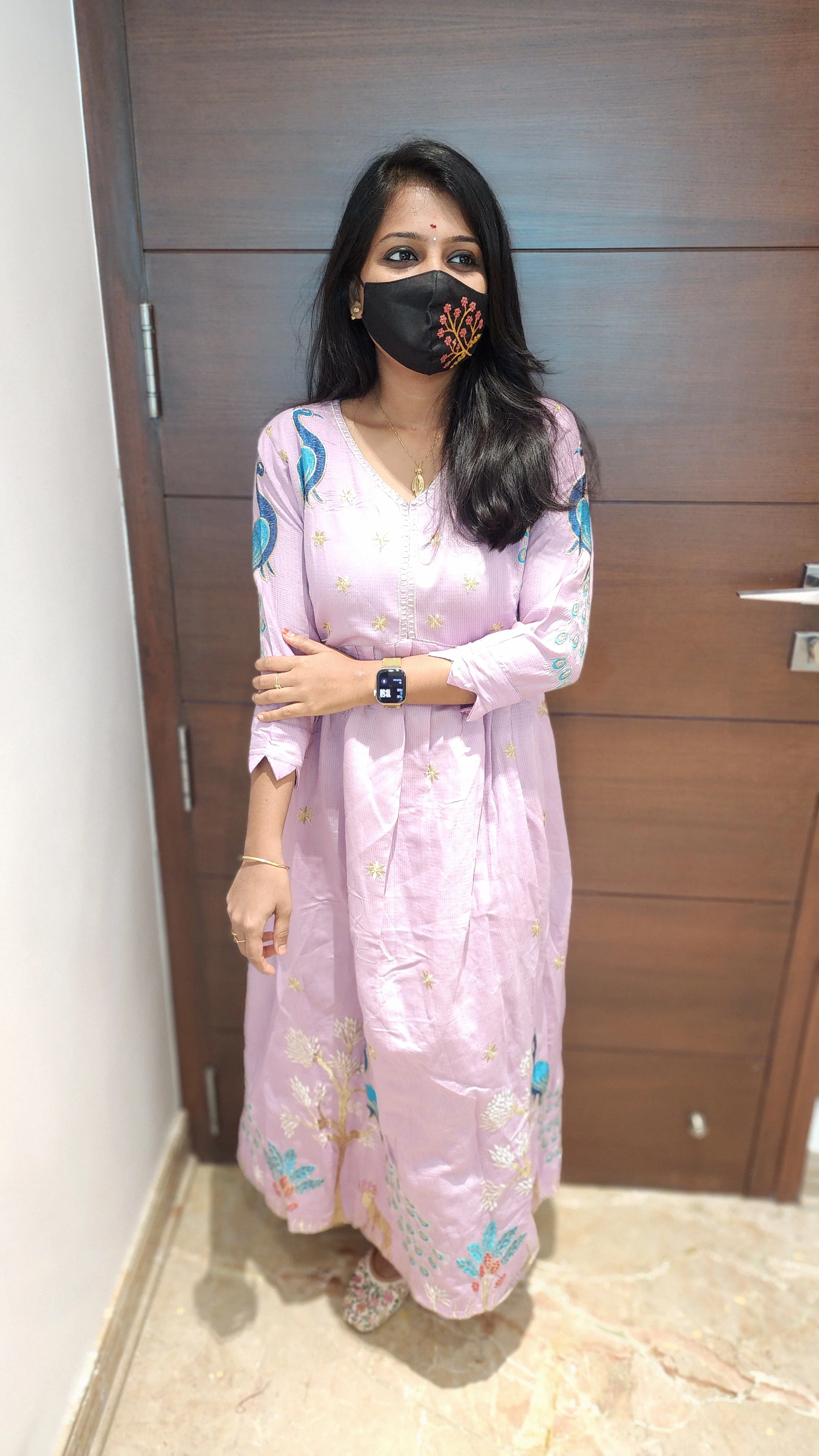 peacock gown (8933) c - Image 4