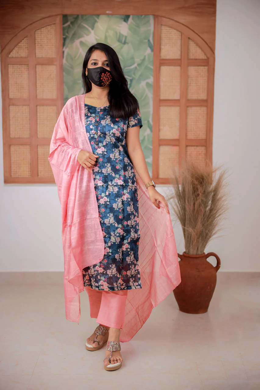 Pongal Festive Set- Salwar Set (8279) - Image 3